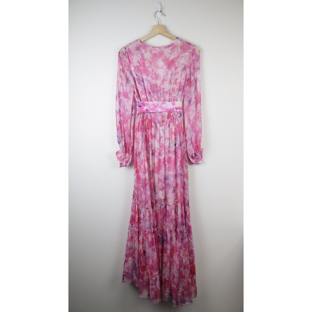 Rococo Sand Hikari Dress Maxi Pink Belted XS‎ - Picture 3 of 12